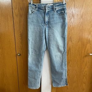 Abercrombie 90s Straight High Rise jean